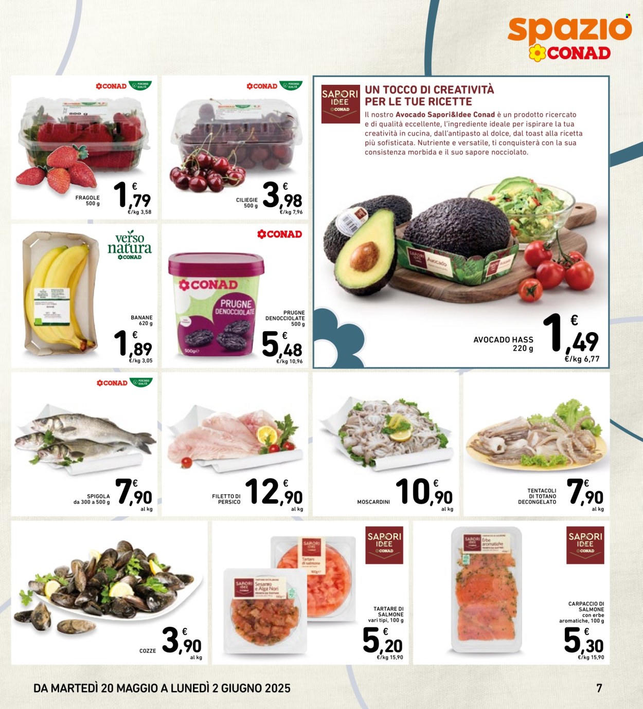 Volantino Spazio Conad - 20/5/2025 - 2/6/2025. Pagina 1