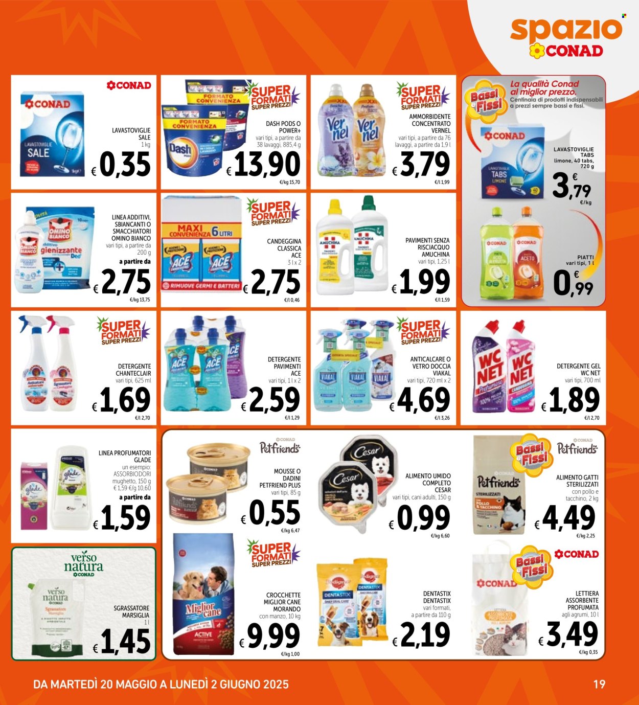 Volantino Spazio Conad - 20/5/2025 - 2/6/2025. Pagina 1