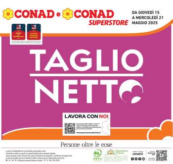 Volantino Conad Superstore - 15/5/2025 - 21/5/2025.