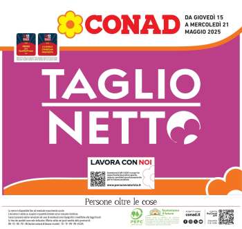Volantino Conad - 15/5/2025 - 21/5/2025.