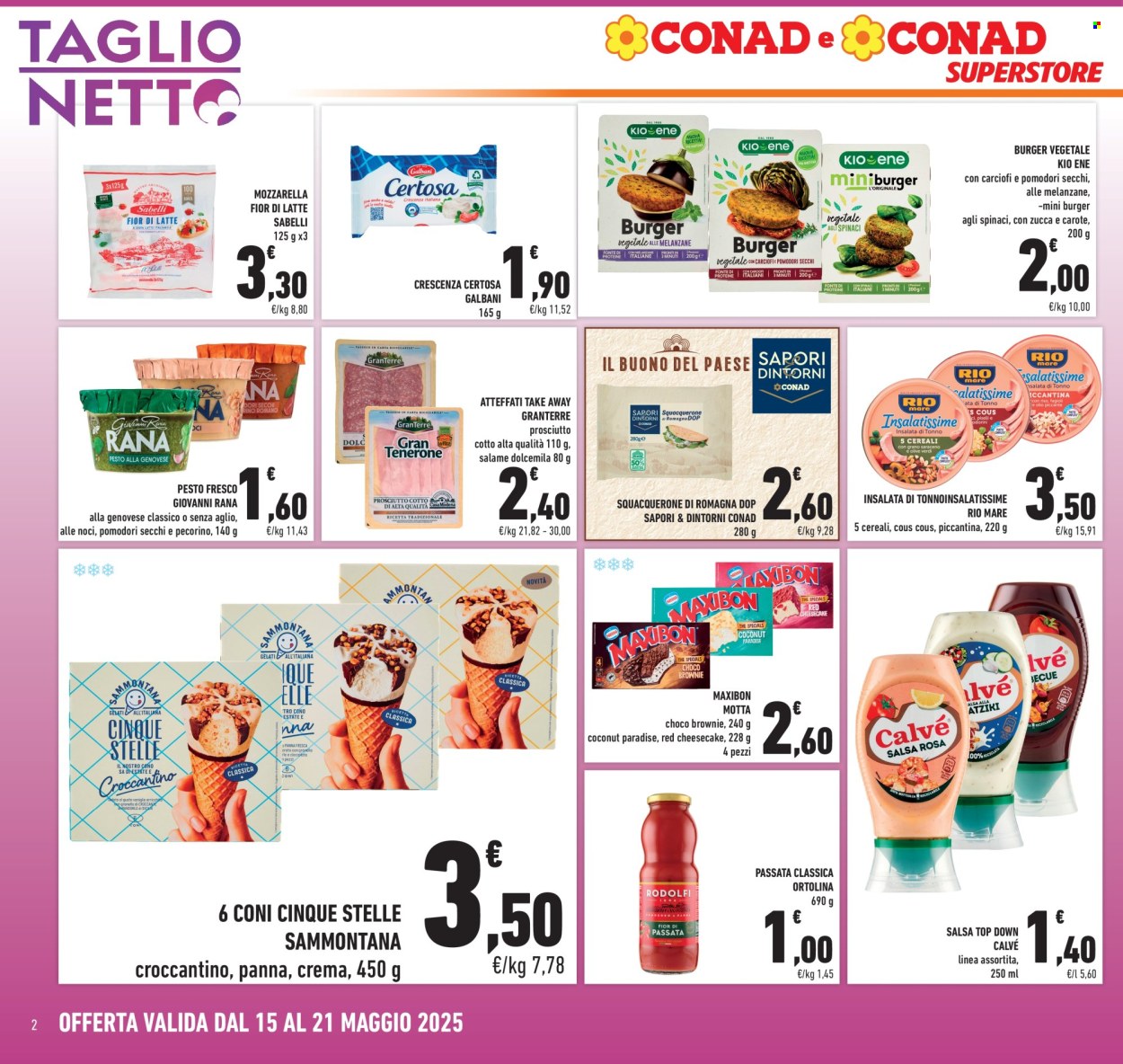 Leták Conad Superstore - 15.5.2025 - 21.5.2025. Strana 2