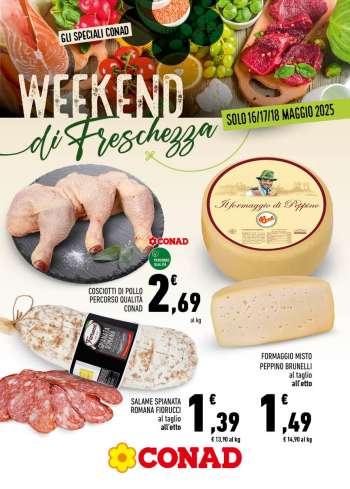 Volantino Conad - 16/5/2025 - 18/5/2025.