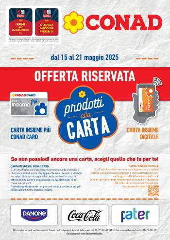 Volantino Conad - 15/5/2025 - 21/5/2025.