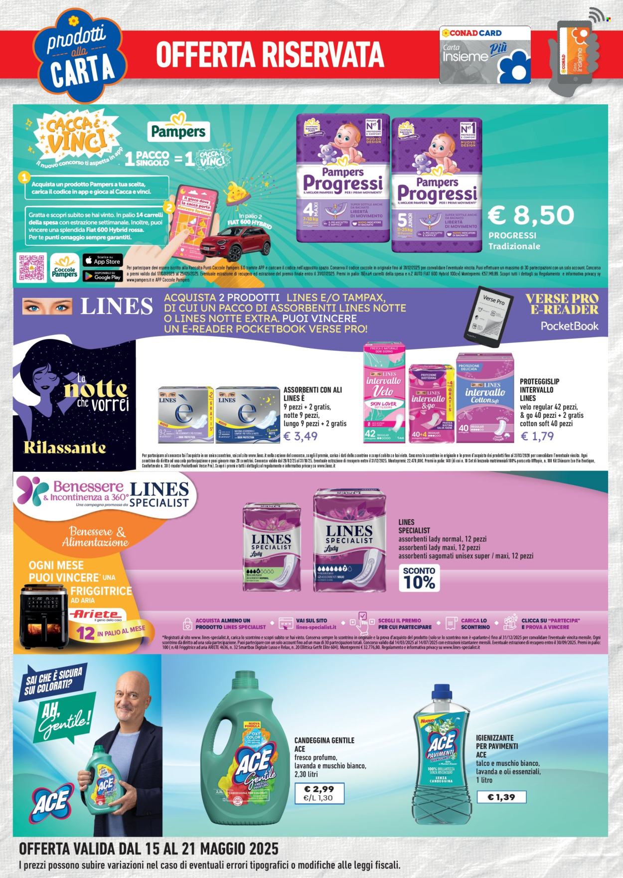 Volantino Conad - 15/5/2025 - 21/5/2025. Pagina 1