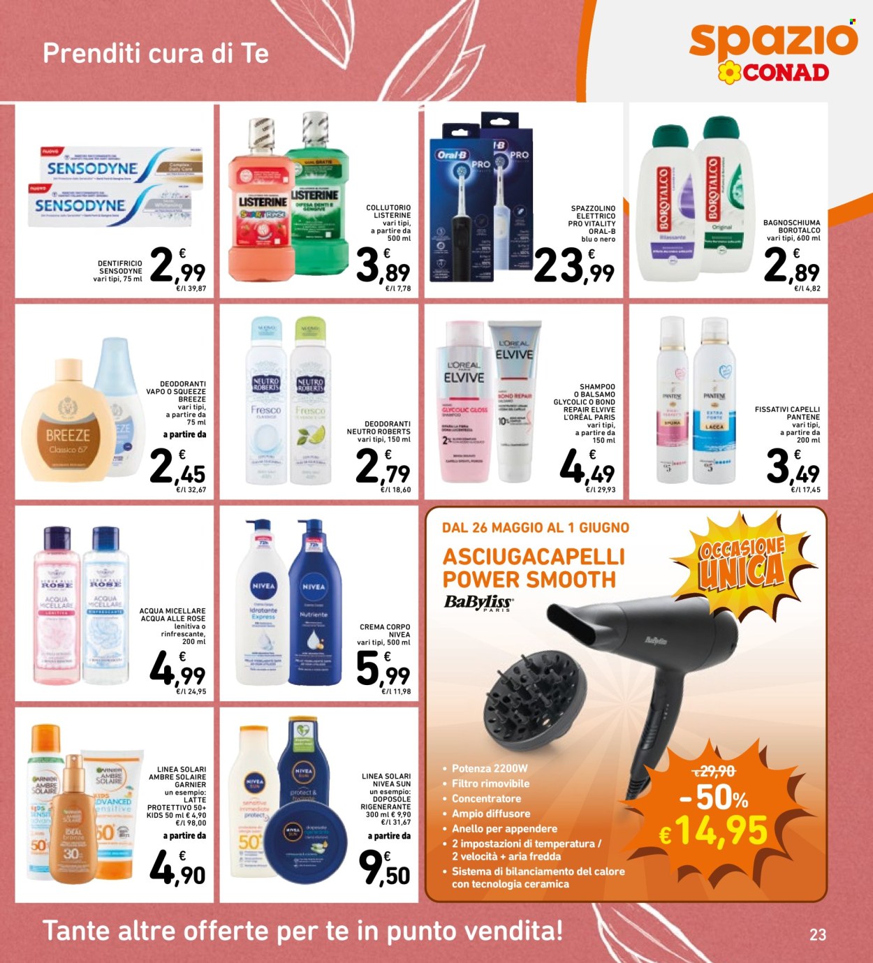 Volantino Spazio Conad - 16/5/2025 - 12/6/2025. Pagina 1