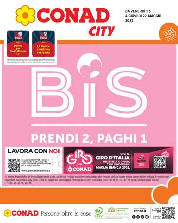Volantino Conad City - 16/5/2025 - 22/5/2025.