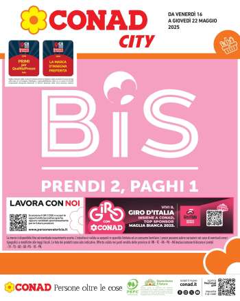 Volantino Conad City - 16/5/2025 - 22/5/2025.