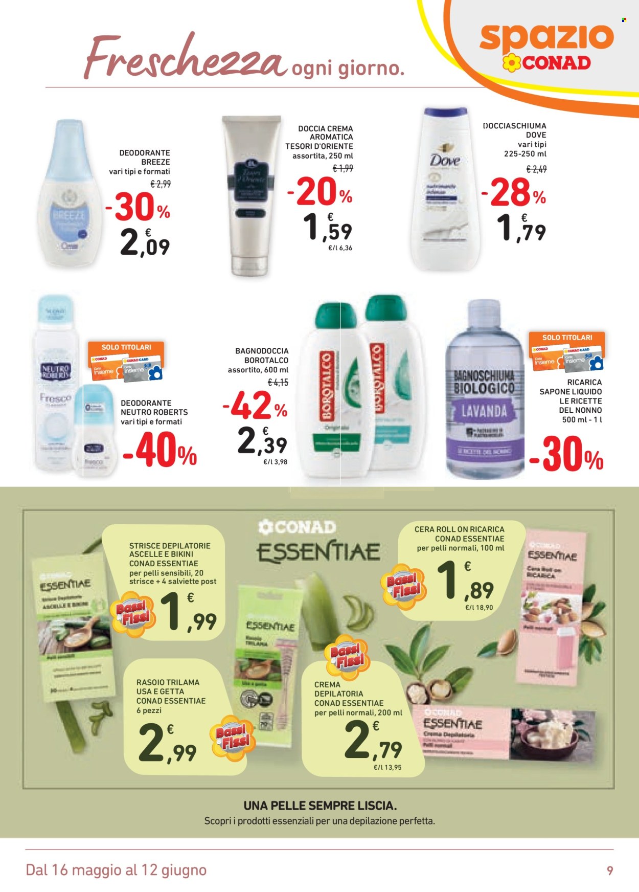 Volantino Spazio Conad - 16/5/2025 - 12/6/2025. Pagina 9
