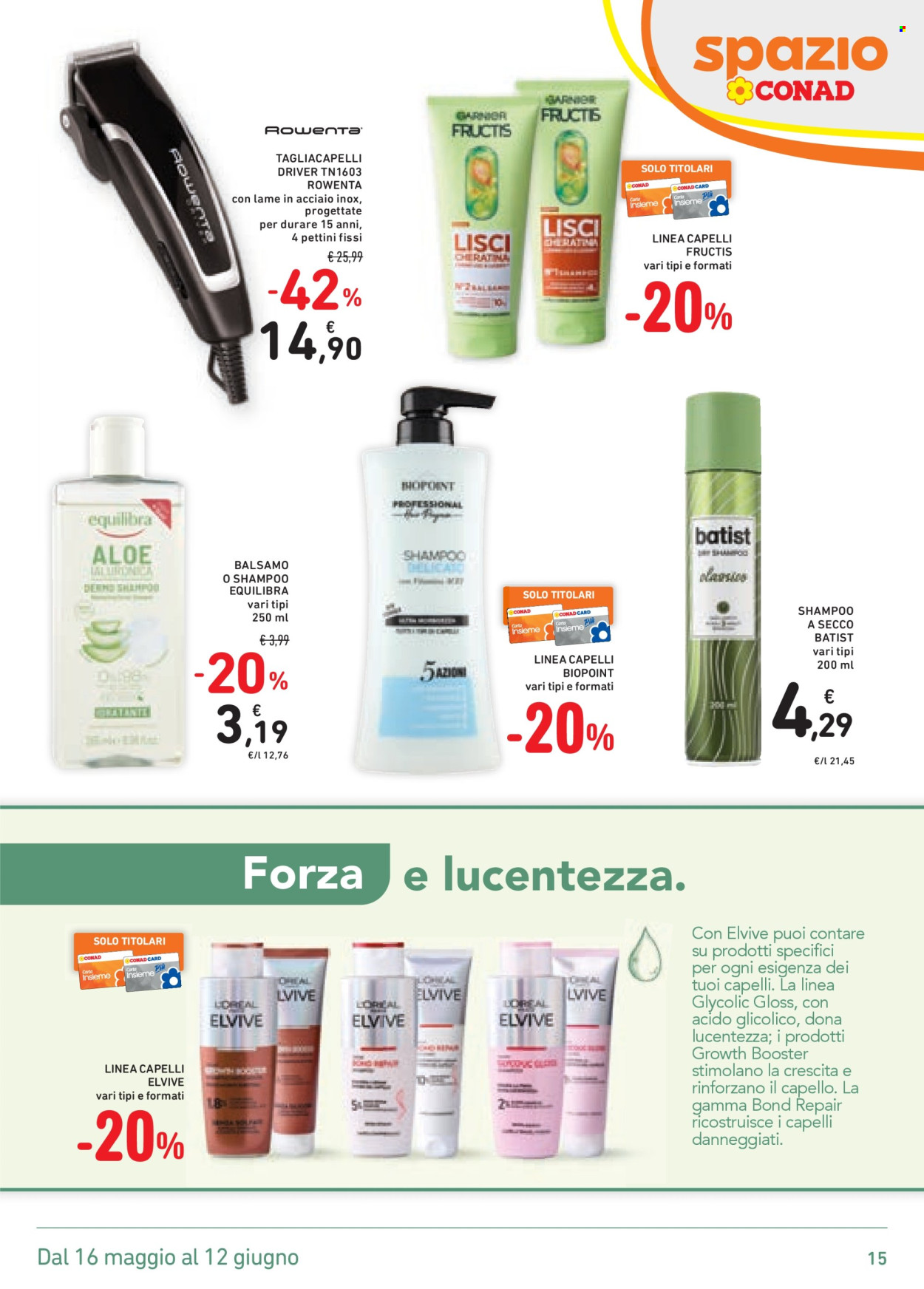 Volantino Spazio Conad - 16/5/2025 - 12/6/2025. Pagina 15