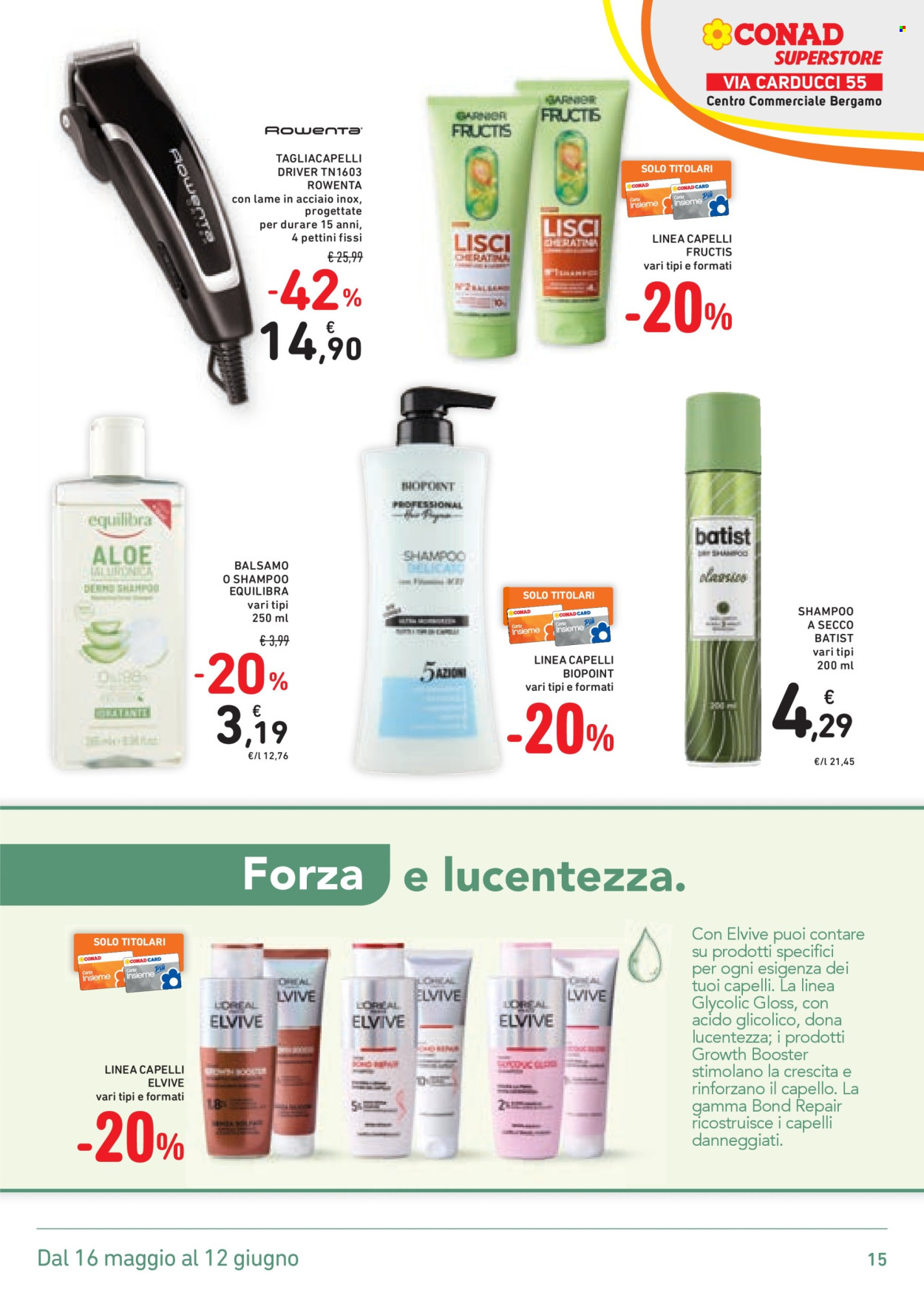 Volantino Conad Superstore - 16/5/2025 - 12/6/2025. Pagina 15
