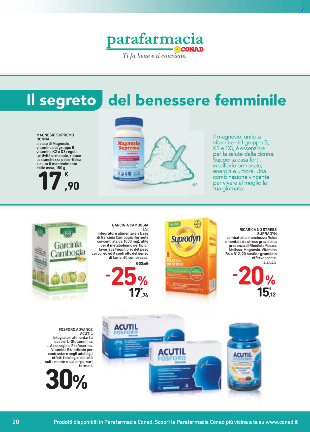 Volantino Conad Superstore - 16/5/2025 - 12/6/2025. Pagina 20