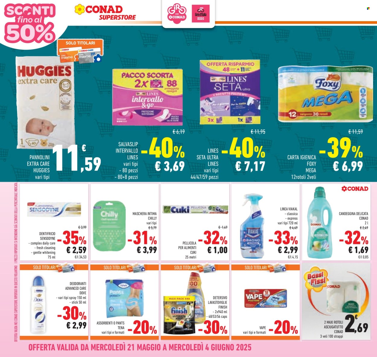 Leták Conad Superstore - 21.5.2025 - 4.6.2025. Strana 32