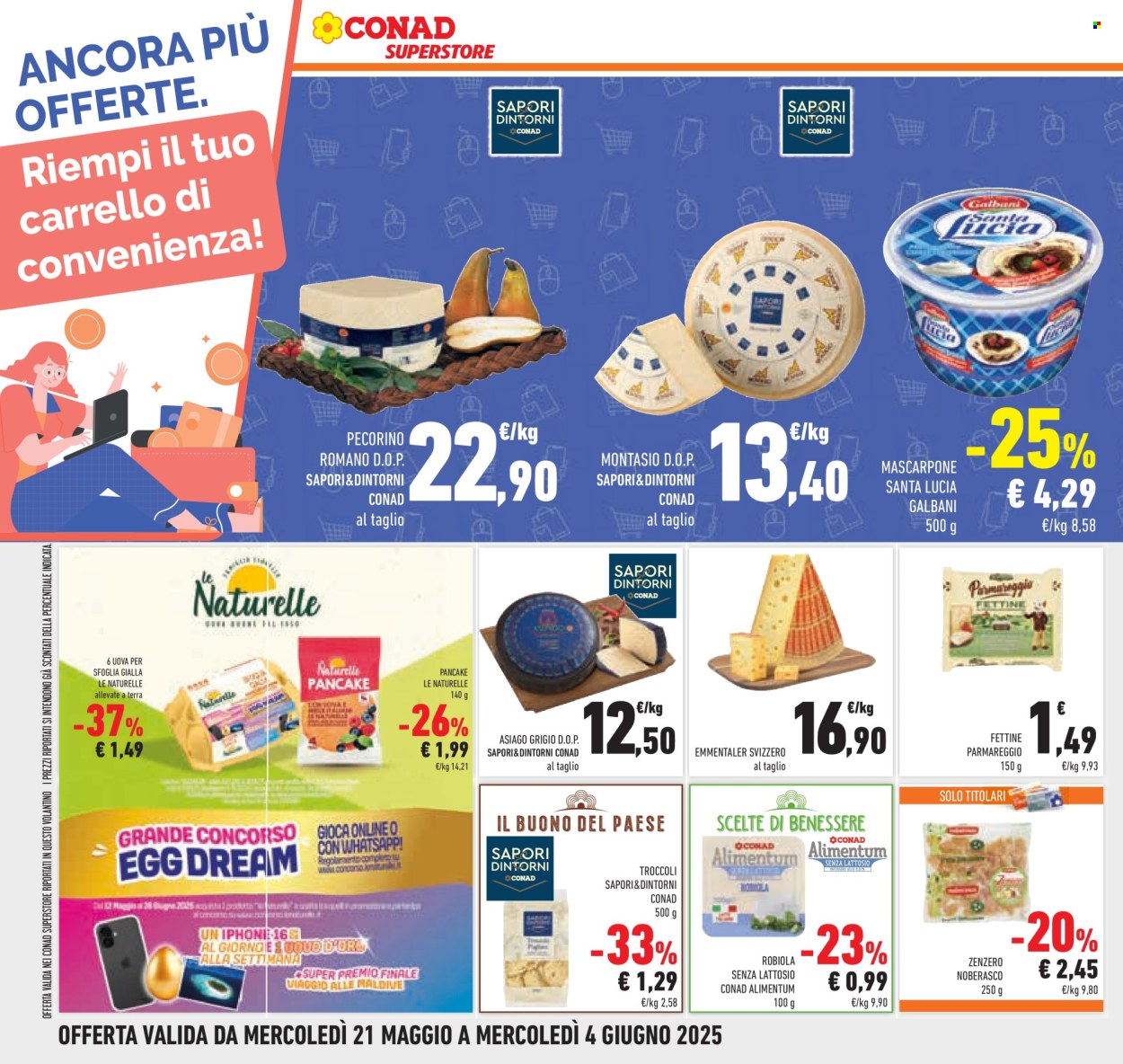 Leták Conad Superstore - 21.5.2025 - 4.6.2025. Strana 38