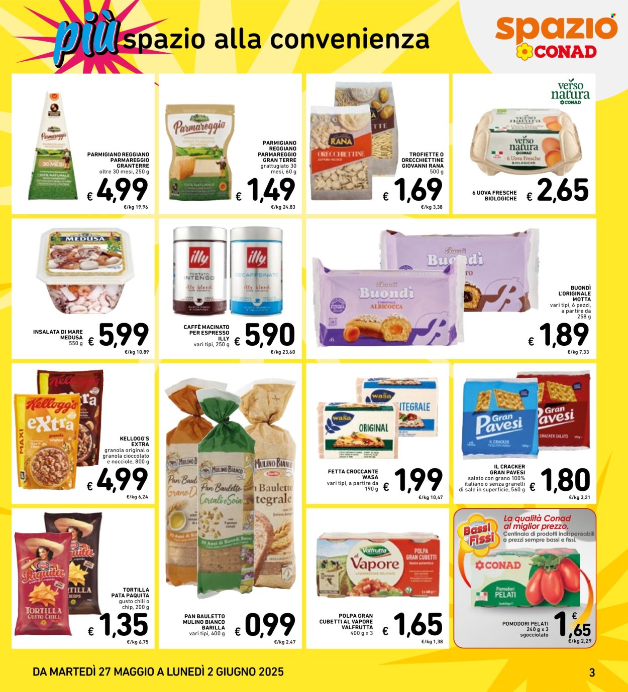 Volantino Spazio Conad - 27/5/2025 - 2/6/2025. Pagina 1