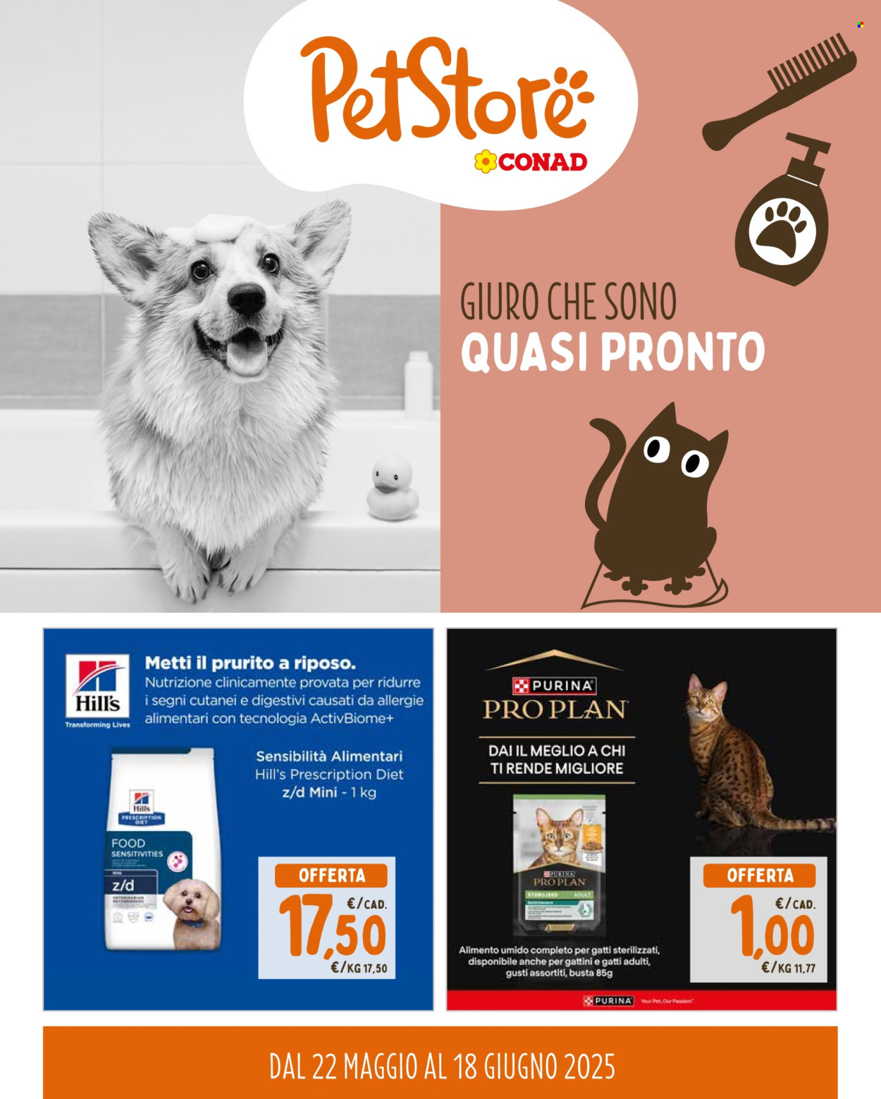 Volantino Conad - 22/5/2025 - 18/6/2025. Pagina 1