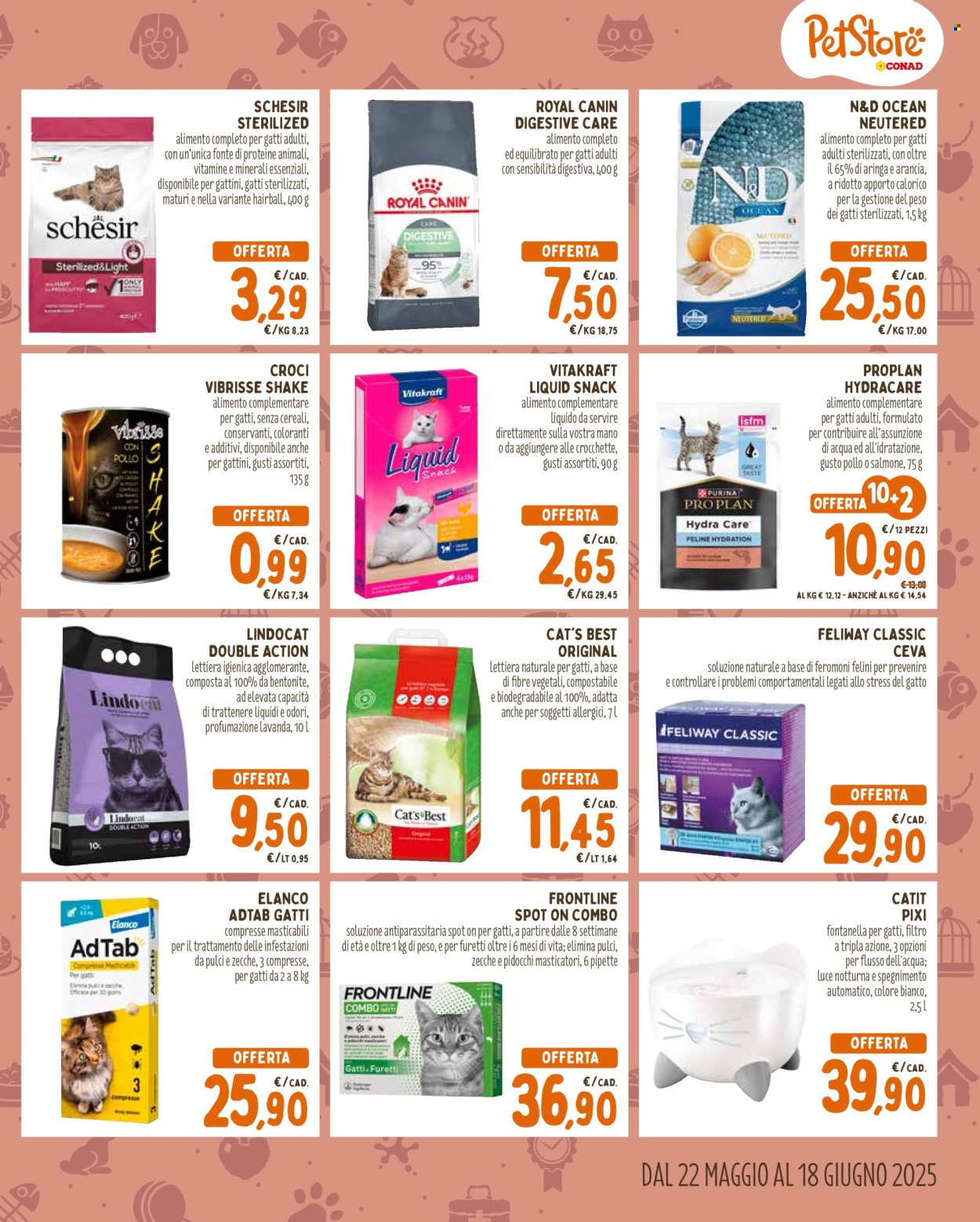 Volantino Conad - 22/5/2025 - 18/6/2025. Pagina 1