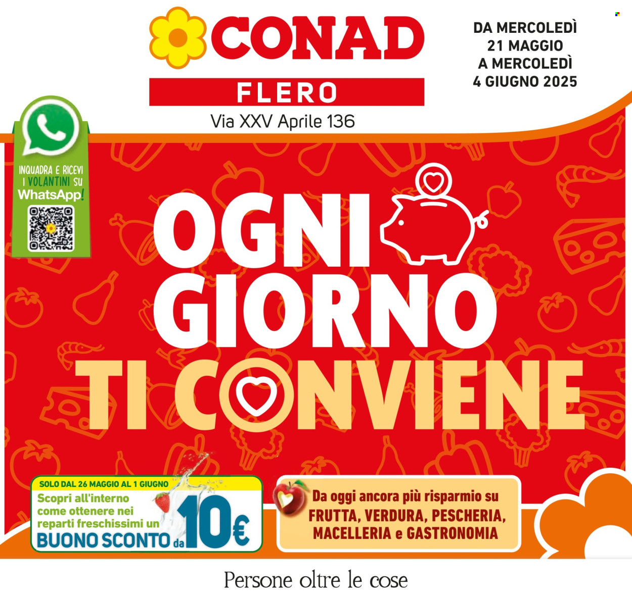 Leták Conad - 21.5.2025 - 4.6.2025. Strana 1