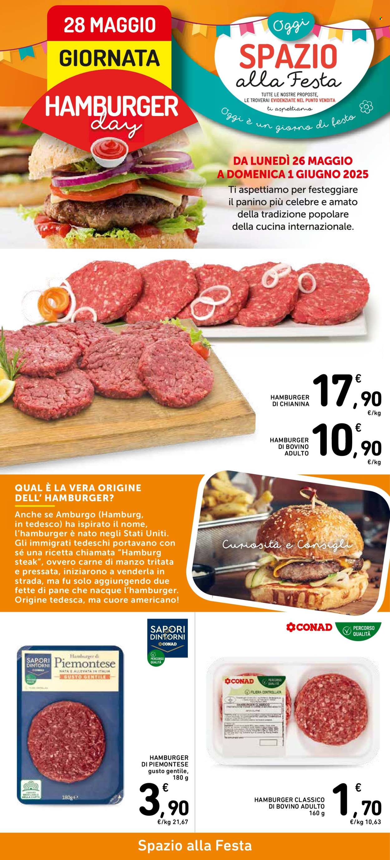 Volantino Spazio Conad - 26/5/2025 - 1/6/2025. Pagina 1