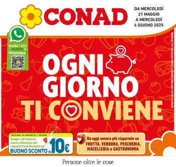 Volantino Conad - 21/5/2025 - 4/6/2025.