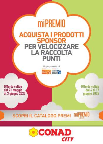Volantino Conad - 21/5/2025 - 17/6/2025.