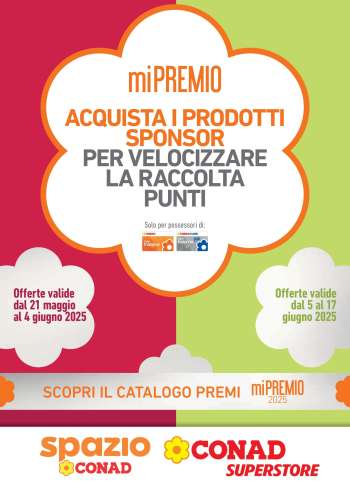 Volantino Conad - 21/5/2025 - 17/6/2025.