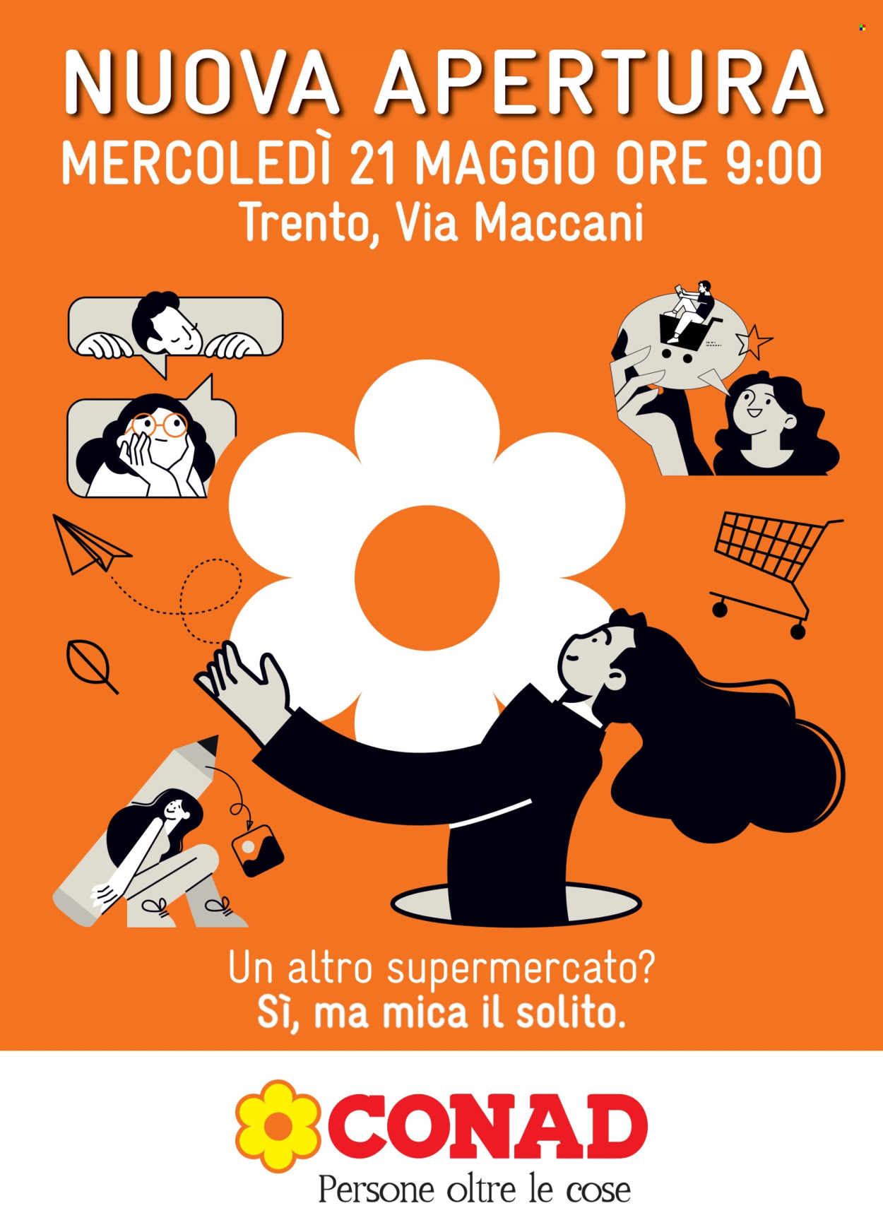 Volantino Conad - 14/5/2025 - 2/6/2025. Pagina 1