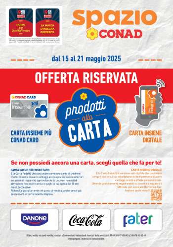 Volantino Spazio Conad - 15/5/2025 - 21/5/2025.