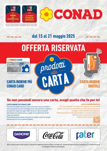 Volantino Conad - 15/5/2025 - 21/5/2025.