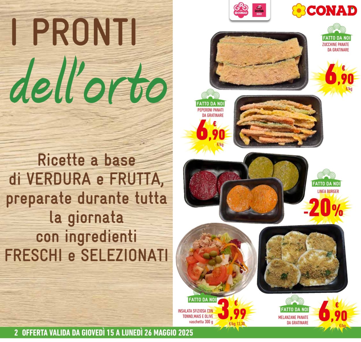 Volantino Conad - 15/5/2025 - 26/5/2025. Pagina 1