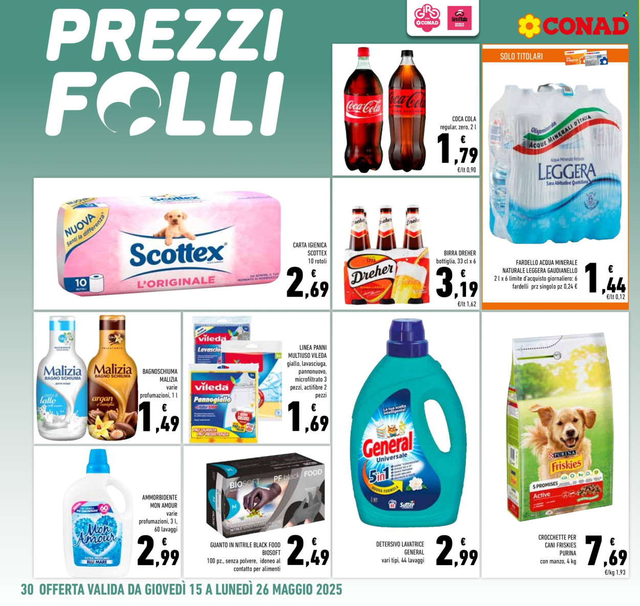 Volantino Conad - 15/5/2025 - 26/5/2025. Pagina 1