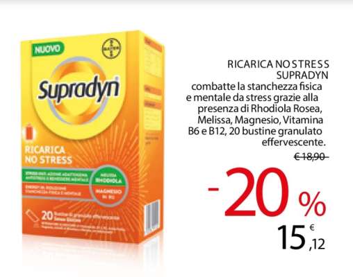 RICARICA NO STRESS SUPRADYN