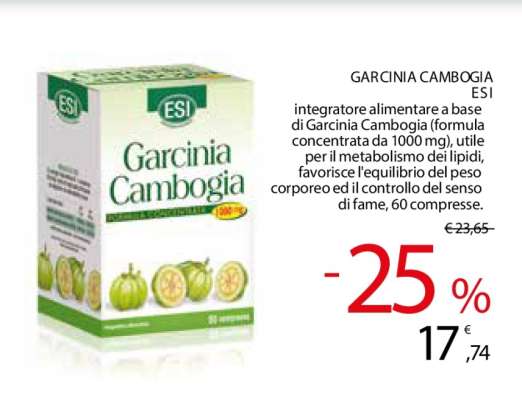 GARCINIA CAMBOGIA ESI