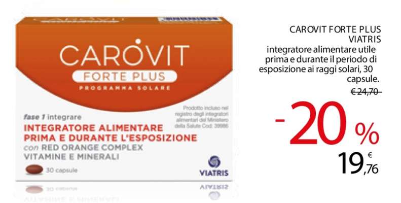 CAROVIT FORTE PLUS VIATRIS