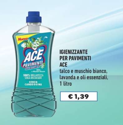 Igienizzante per Pavimenti ACE