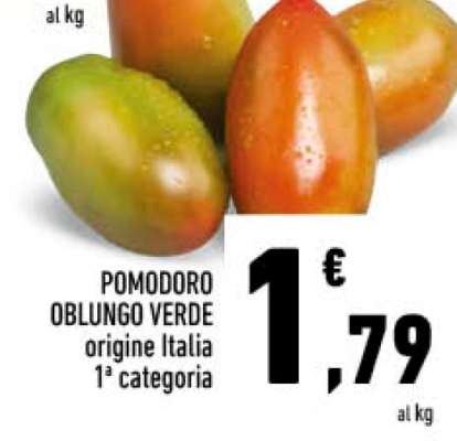 POMODORO OBLUNGO VERDE
