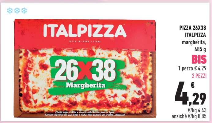 PIZZA 26X38 ITALPIZZA