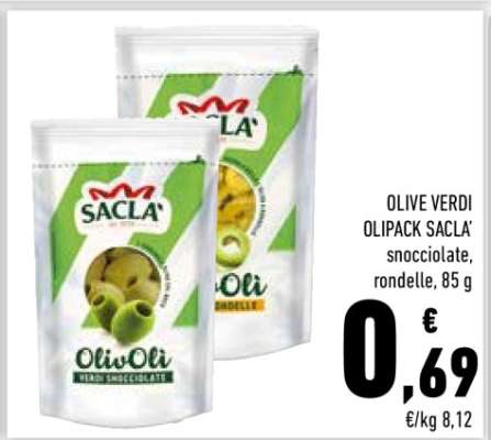 OLIVE VERDI OLIPACK SACLA'