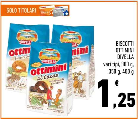 BISCOTTI OTTIMINI DIVELLA