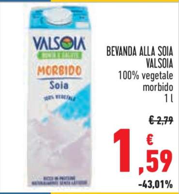 Bevanda alla Soia Valsoia