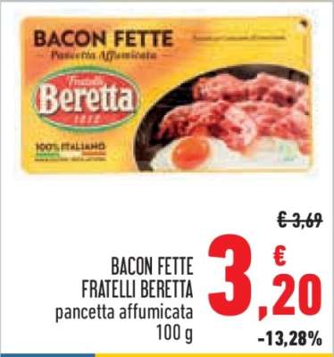 BACON FETTE FRATELLI BERETTA