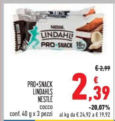 PRO+SNACK LINDAHLS NESTLÉ