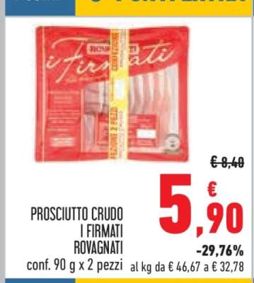 Prosciutto Crudo I Firmati Rovagnati