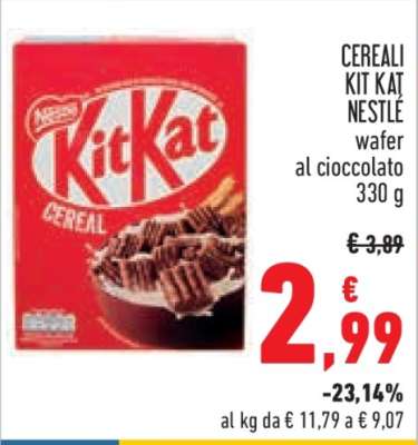 CEREALI KIT KAT NESTLÉ