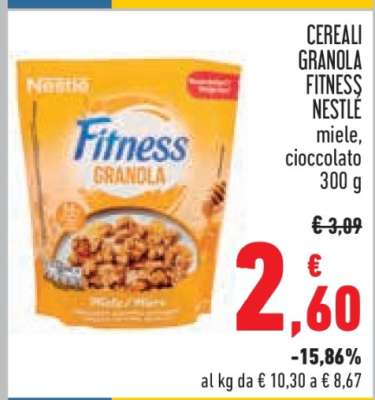 Cereali Granola Fitness Nestlé