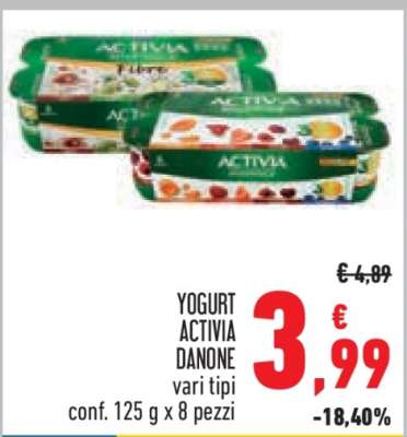 YOGURT ACTIVIA DANONE