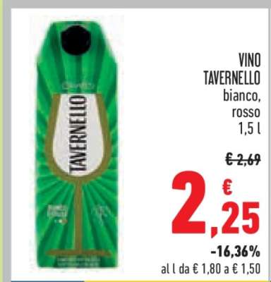 Vino Tavernello