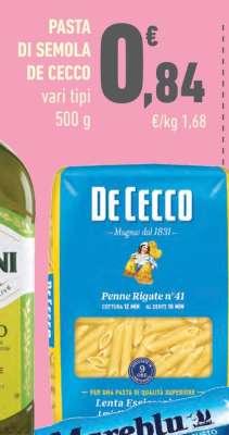 Pasta di Semola De Cecco