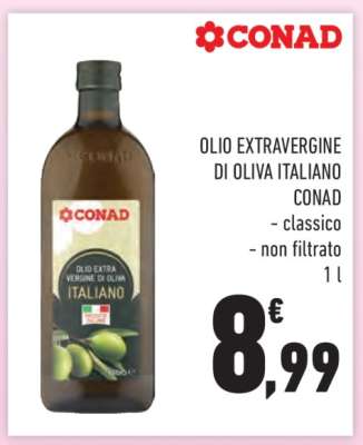 Olio Extravergine di Oliva Italiano Conad