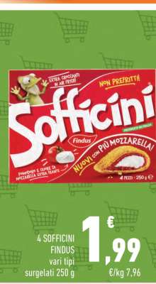 4 Sofficini Findus