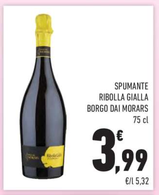 Spumante Ribolla Gialla Borgo Dai Morars
